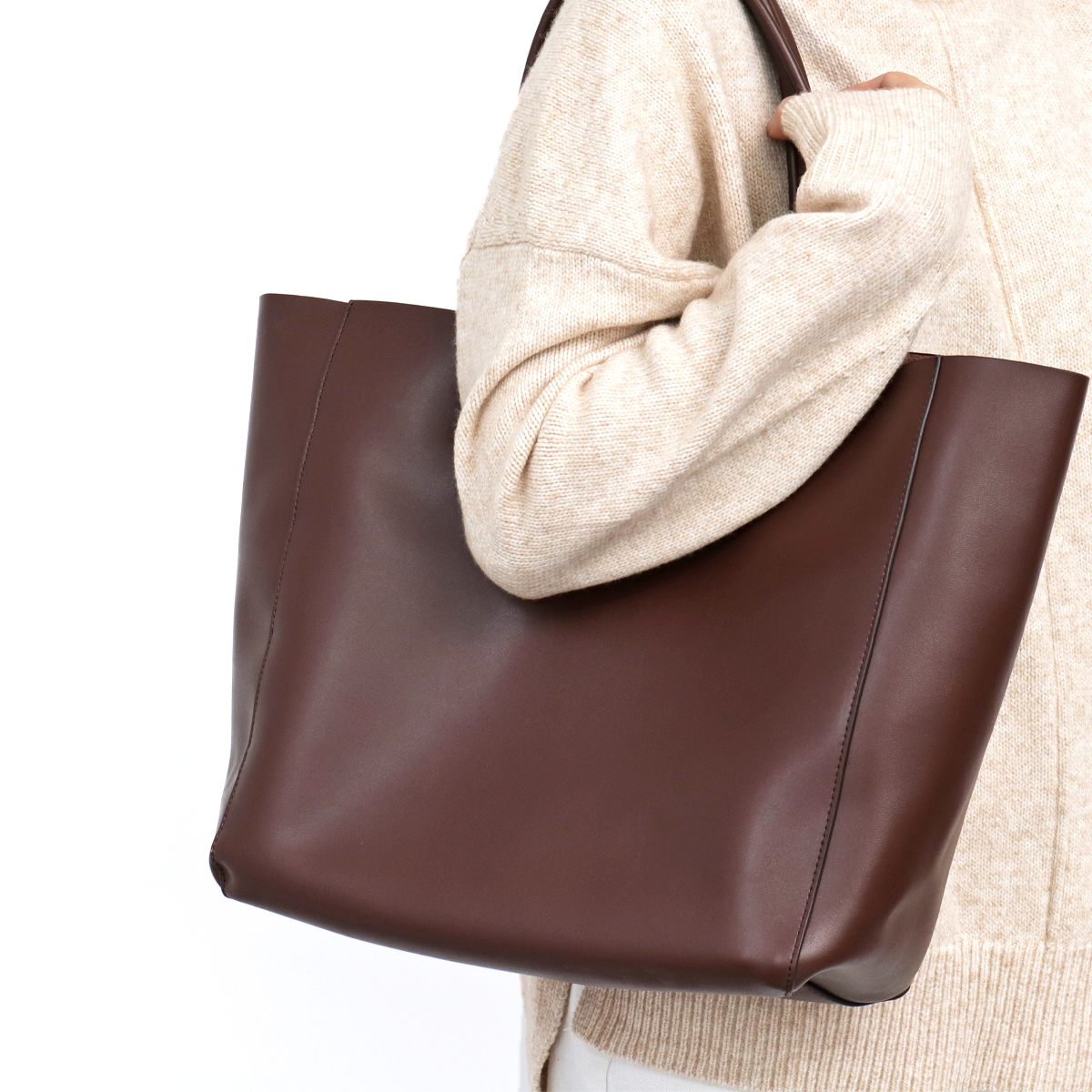 Large Capacity Tote Handbag fo - đánh giá và giá Leather Work Bag Women