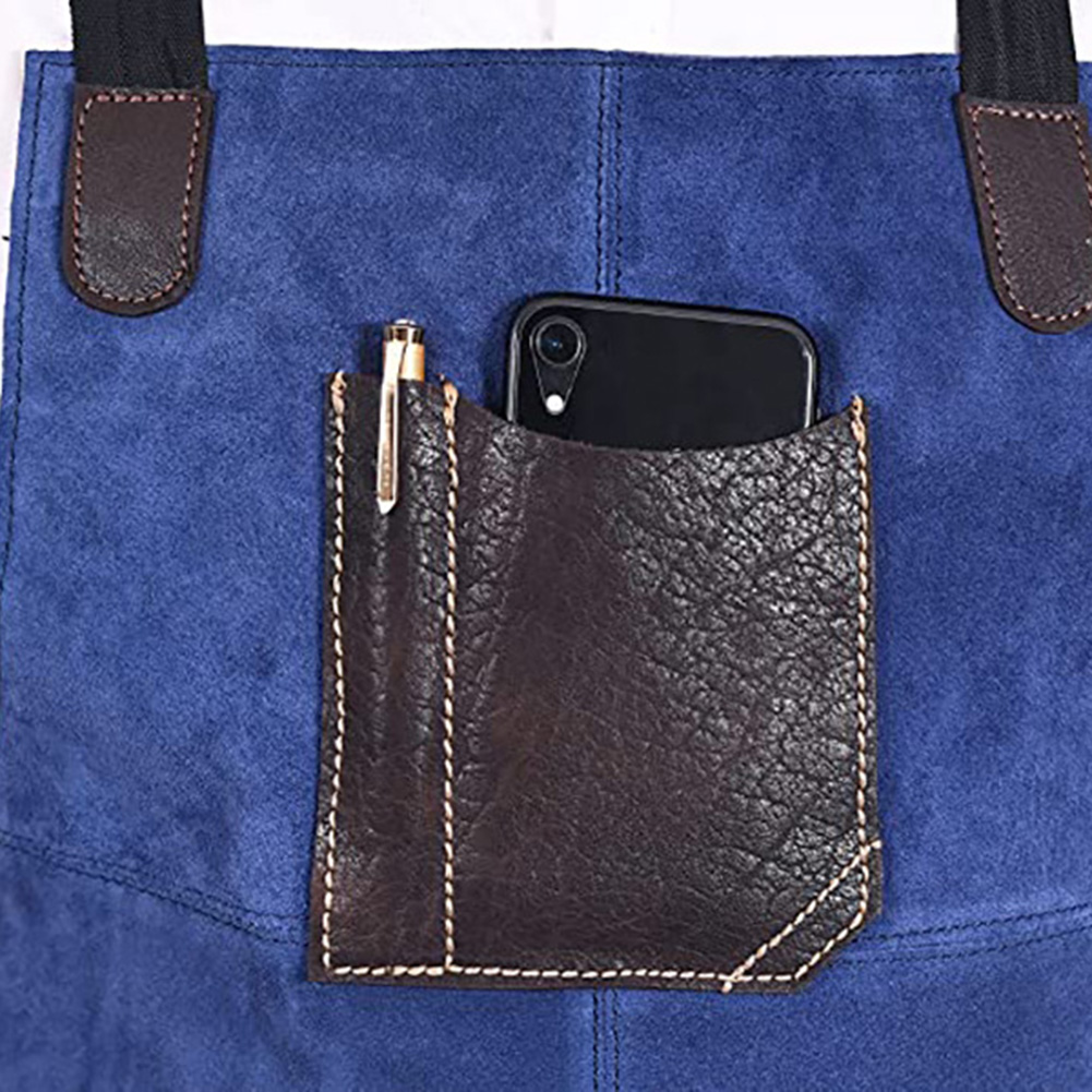 Comfortable doublesided velvet - đánh giá và giá Leatherwork Apron
