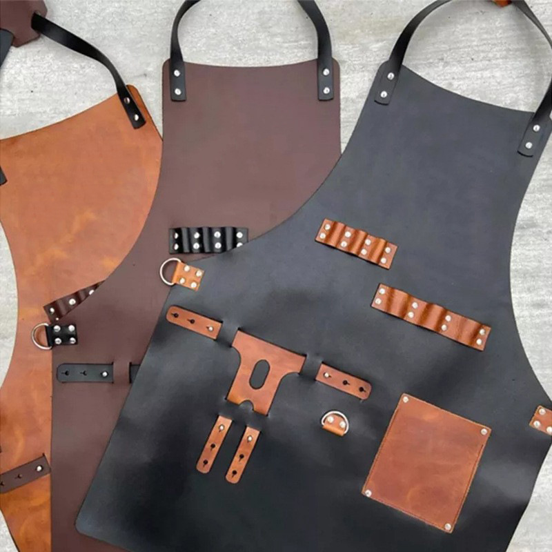 Outdoor PU Leather Apron Outdo - đánh giá và giá Leatherwork Apron