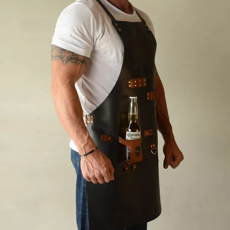 Outdoor PU Leather Apron Outdo - đánh giá và giá Leatherwork Apron