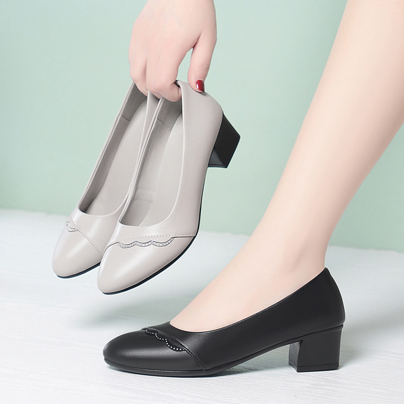AIYUQI Women's Genuine Leather - đánh giá và giá Leather Work Women Shoes