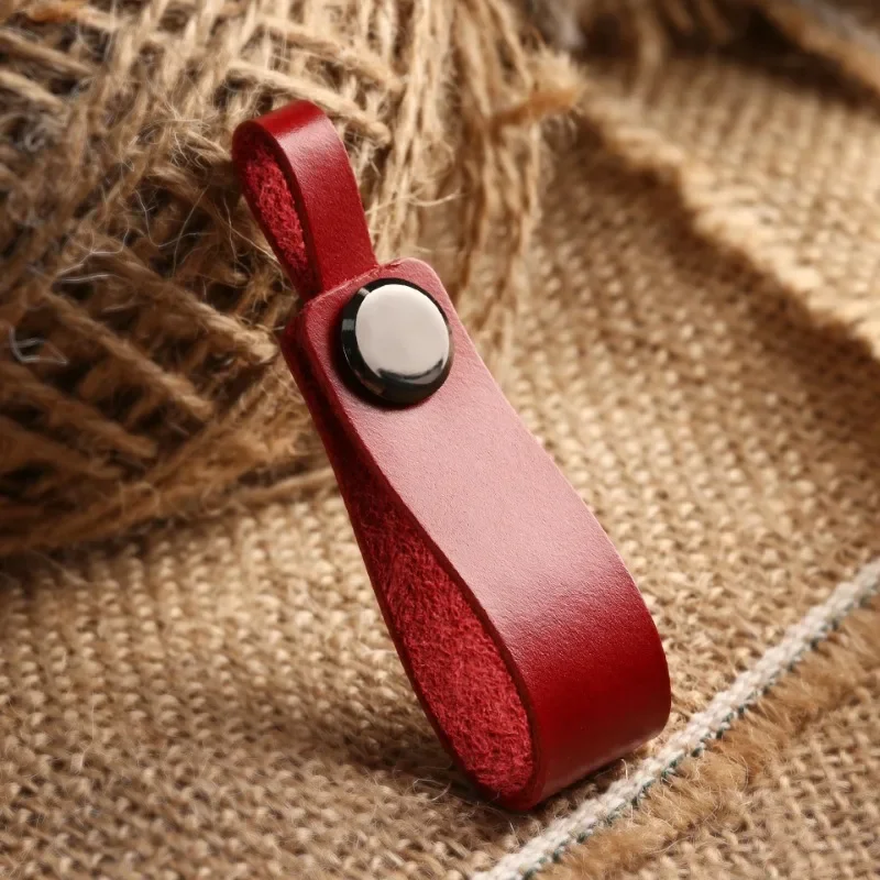 Custom LOGO Genuine Leather Ke - đánh giá và giá Leatherwork Keychain