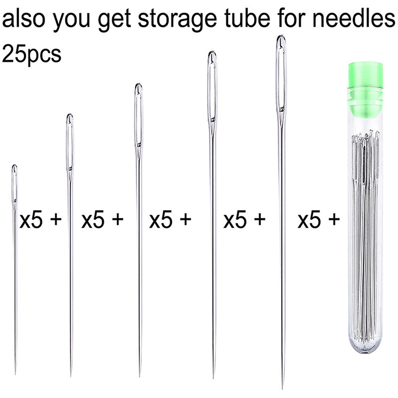 25 Pcs Large Eye Stitching Nee - đánh giá và giá Leatherwork Needles