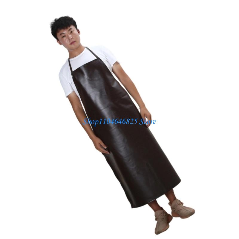 Reinforced PU Leather Work Apr - đánh giá và giá Leatherwork Apron