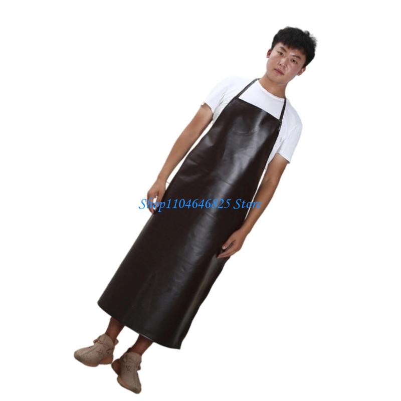 Reinforced PU Leather Work Apr - đánh giá và giá Leatherwork Apron