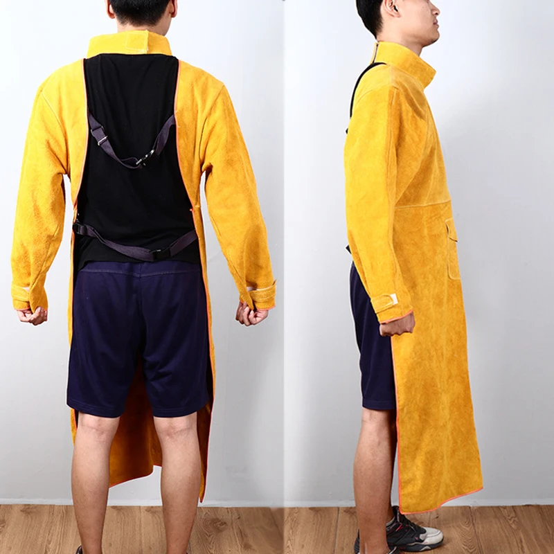 Cowhide Leather Anti-scalding  - đánh giá và giá Leatherwork Apron