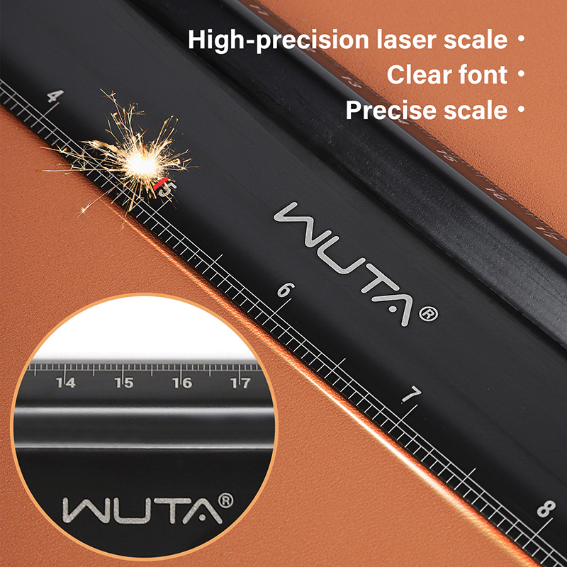 WUTA Leather Cutting Ruler Saf - đánh giá và giá Leatherwork Ruler