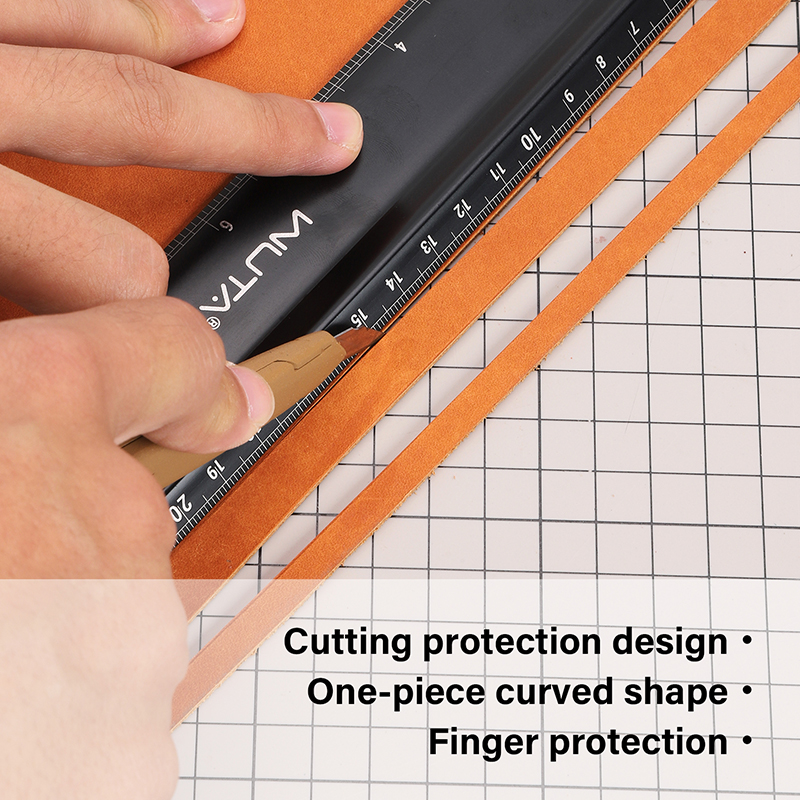 WUTA Leather Cutting Ruler Saf - đánh giá và giá Leatherwork Ruler