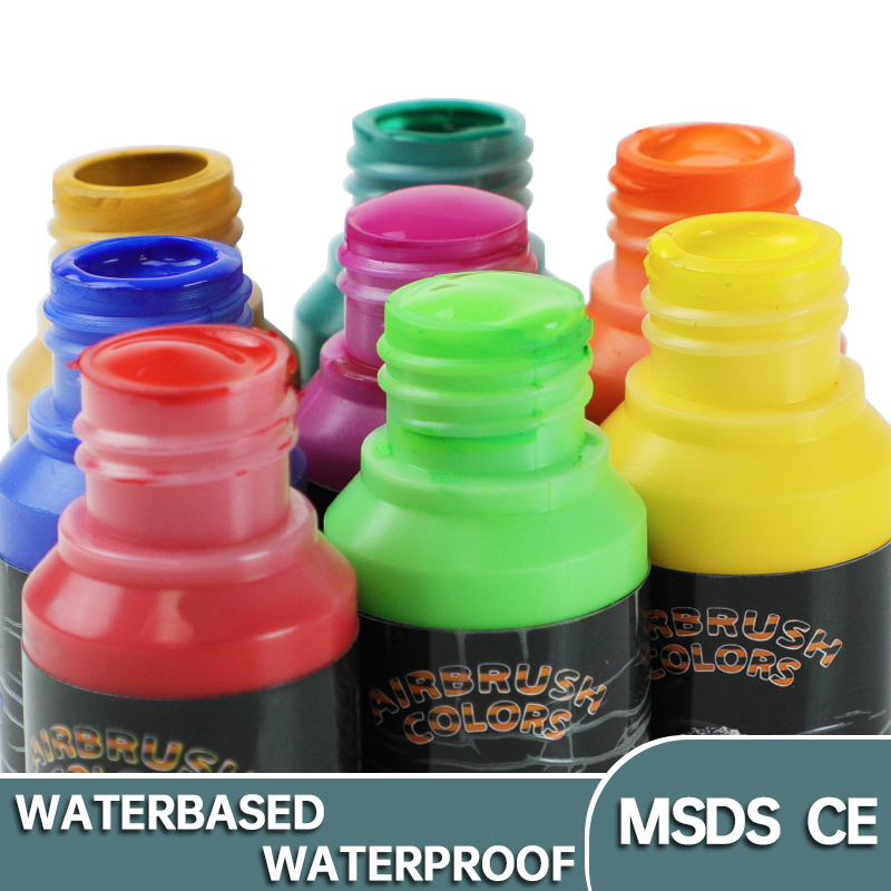 10 Color Acrylic Paint Colors  - đánh giá và giá Leather Dye Finish