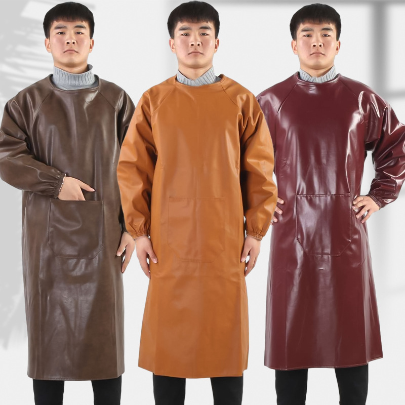 Thickened Wear-Resistant Leath - đánh giá và giá Leatherwork Apron