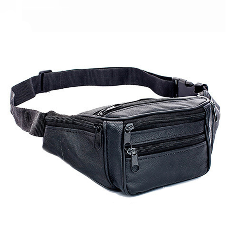 Genuine Leather Waist Bag Men  - đánh giá và giá Leatherwork Belt
