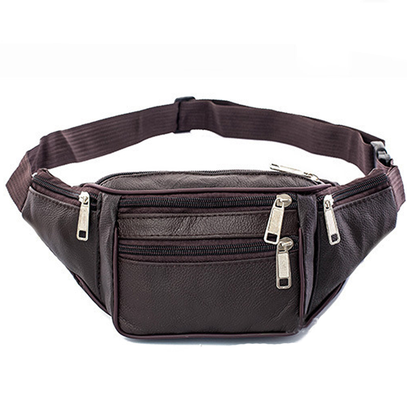 Genuine Leather Waist Bag Men  - đánh giá và giá Leatherwork Belt